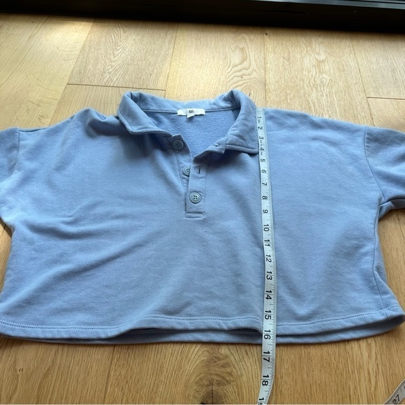 BP. CROP BOXY POLO BLUE - XS - Picture 11 of 13